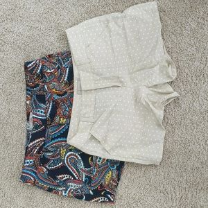 Two Pair Banana Republic Shorts